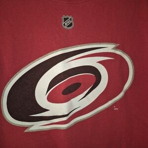 Carolina Hurricane's NHL Mens Reebok TShirt Sz XL #12 Staal